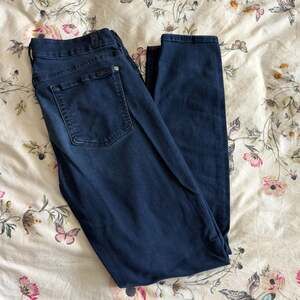 7 For All Mankind The Mid Rise Skinny Dark Wash Jeans Size 32